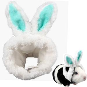 ANIAC Funny Cat Hat for Cat XXS Dog Sun Hat with Ears Hole Rabbit Outfit for Bunny Mini Sombrero Puppy Hat Party Costume Head Accessories for Kitten Kitty Small Breeds (Yellow)(Green)